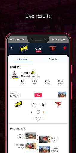 eForce Esports - CS:GO & Dota  screenshot 2