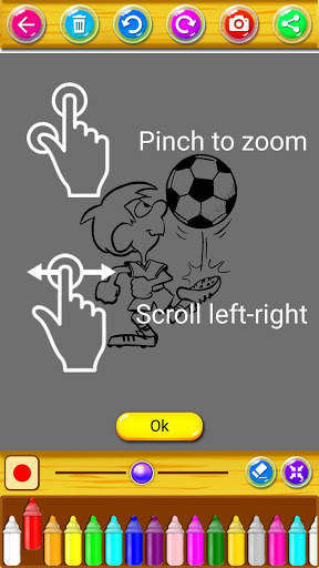 Mewarnai Sepak Bola Manchester screenshot 2