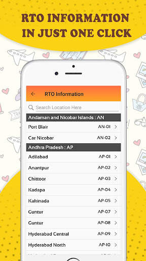 RTO Vehicle Information App screenshot 13