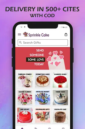 Sprinkle Cake - Order cake online screenshot 1
