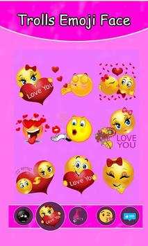 Trolls Emoji Face screenshot 3
