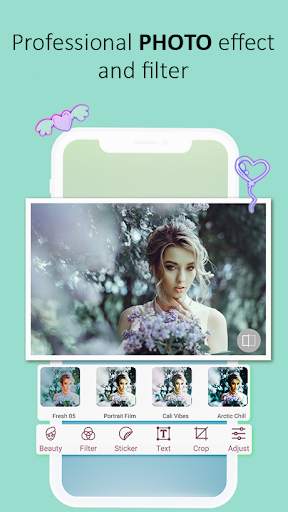K4 Photo Editor - Best Face Selfie & Collage Maker screenshot 3