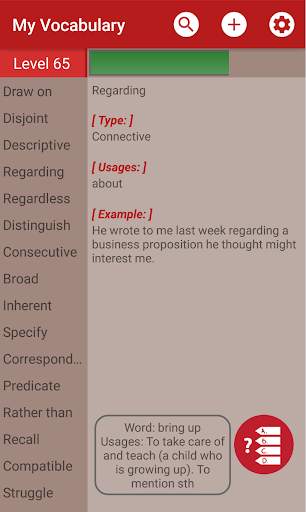 My Vocabulary screenshot 2