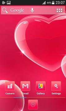 Pink Glow ADW Launcher screenshot 5