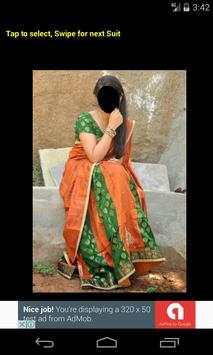 Half Saree Face Changer скриншот 6