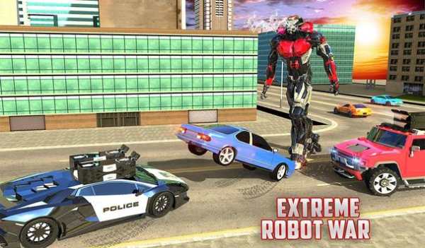 US Police Car Robot Transform: Cop Dog screenshot 11
