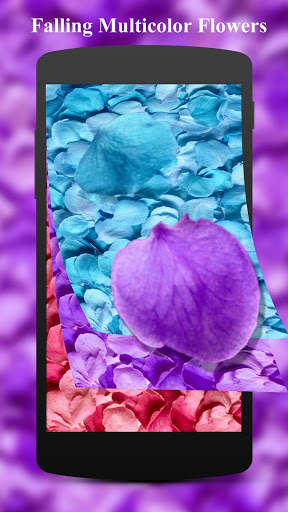 Flower Petals 3D Wallpaper HD screenshot 2