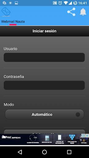 Webmail Nauta screenshot 2