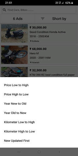 Sale Gaadi: Buy & Sell Old Car & Bike Online India स्क्रीनशॉट 8