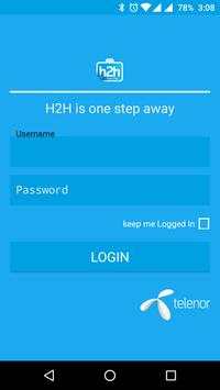 H2H App - Telenor Pakistan screenshot 1