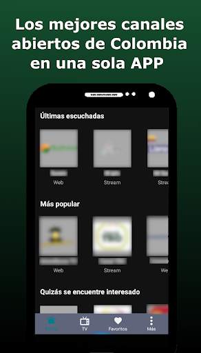 Mi tv colombia - Canales colombianos en vivo 1 تصوير الشاشة