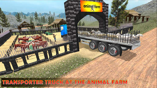 Animal Transporting Truck 2018 : Offroad Driving screenshot 14