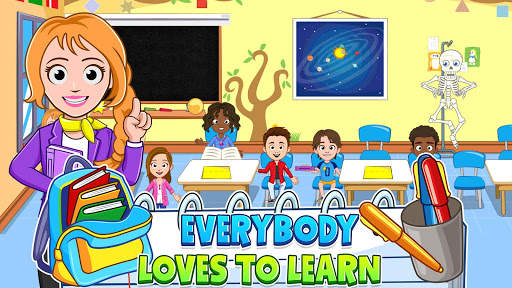 My Town : School screenshot 2