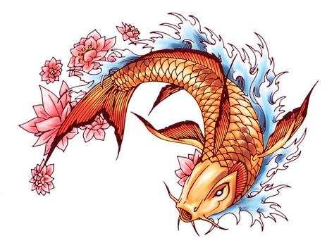 Koi Fish Art HD Wallpaper screenshot 5