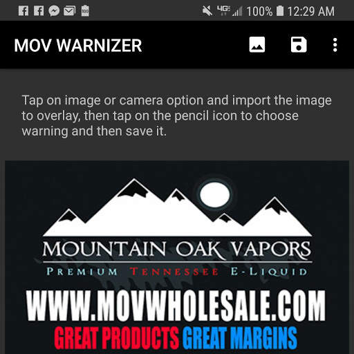 MOV WARNIZER screenshot 1