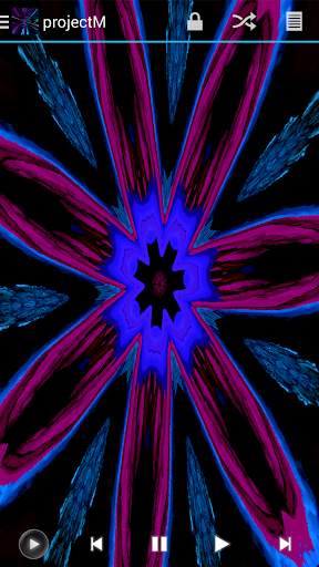projectM Music Visualizer screenshot 5