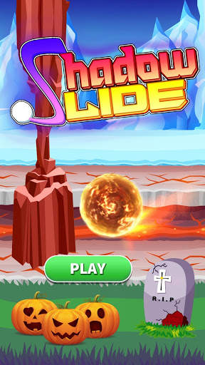 Shadow Slide ball Game – Rush Drift in Snow & Fire screenshot 1