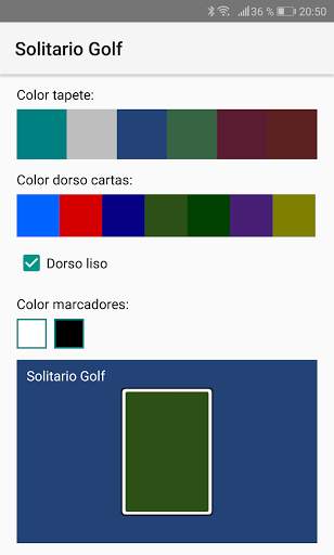 Solitario Golf screenshot 6