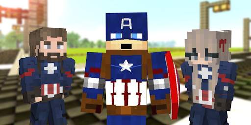 Captain America Skins for Minecraft screenshot 1
