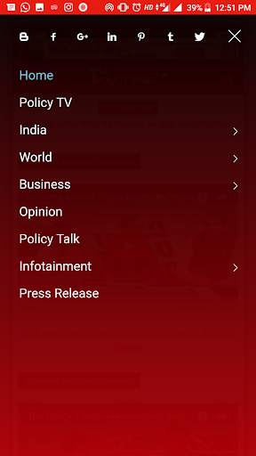 The Policy Times screenshot 2