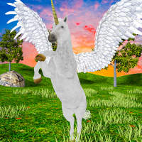 Flying Horse Simulator 2021 – Baby Unicorn Games logo
