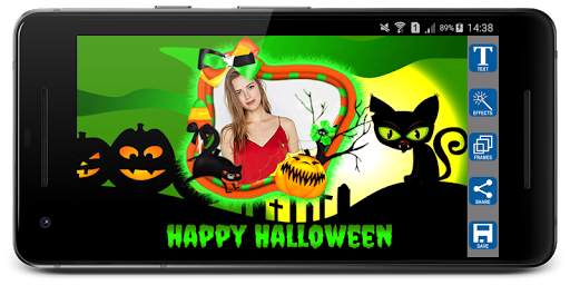 Halloween Photo Frames 4 تصوير الشاشة