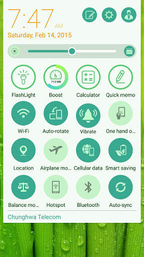 Fresh Green ASUS ZenUI Theme screenshot 3
