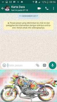 King Motor Raja Jalanan Keyboard screenshot 3