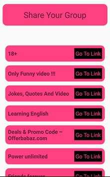Social WhatsApp  Group Link screenshot 2