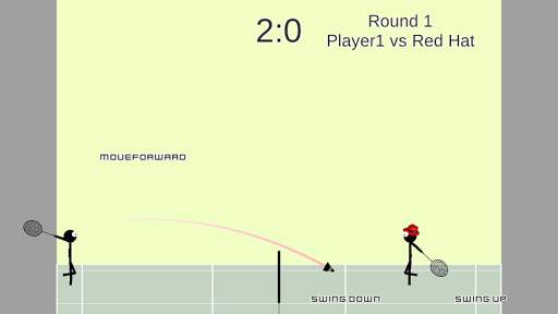 Stickman Badminton League screenshot 5