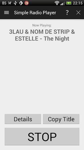 Simple Radio Player screenshot 1
