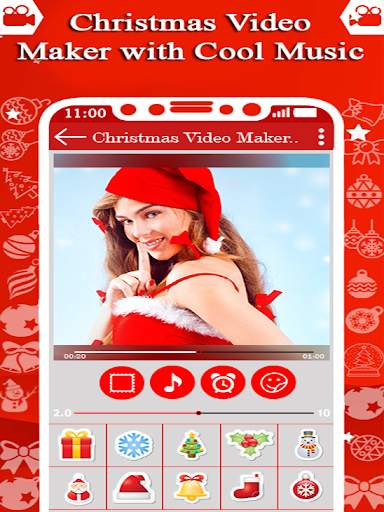 Christmas Music Photo Video Maker 2019 screenshot 12
