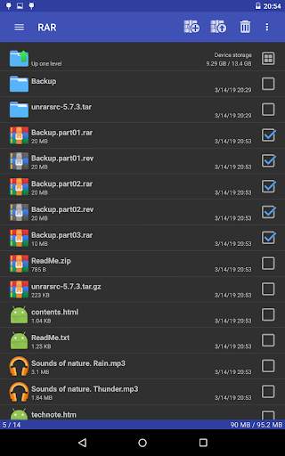 RAR screenshot 9