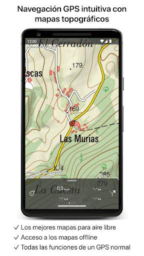 Topo GPS screenshot 1