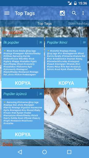 Top Tags for Likes: Best Popular Hashtags screenshot 3