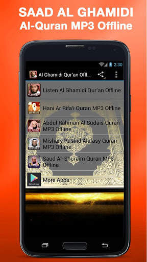 Saad Al Ghamidi Quran Offline screenshot 1