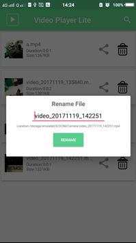 Video Player Lite screenshot 4