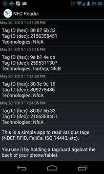 NFC Reader screenshot 2