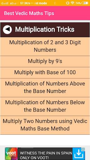 Best Vedic Maths Tips screenshot 3