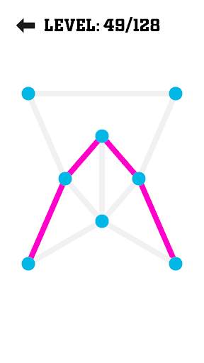 ➊ One Line Magic Puzzle Game - Point connector ❖ screenshot 2