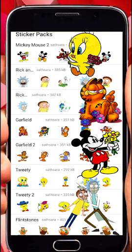Cartoon Stikers for Whatsapp screenshot 3