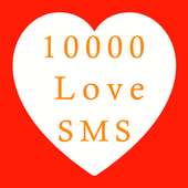 10000  Love SMS logo