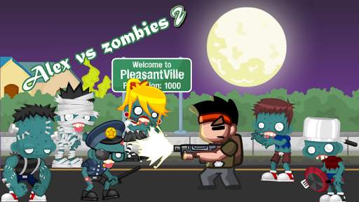 Super Alex VS Amazing Zombie 2 screenshot 1