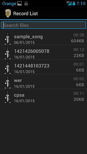 Voice Recorder with Equalizer screenshot 4