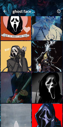 ghost face wallpapers screenshot 6