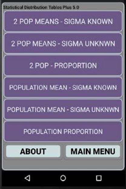 Statistical Tables Plus 5.5 screenshot 4