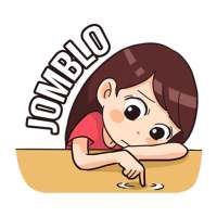 Sticker Jomblo Bucin Happy Ngenes Lucu icon