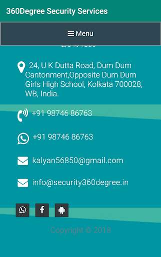 360 Degree Security Services - BodyGuard, Gunman. скриншот 2