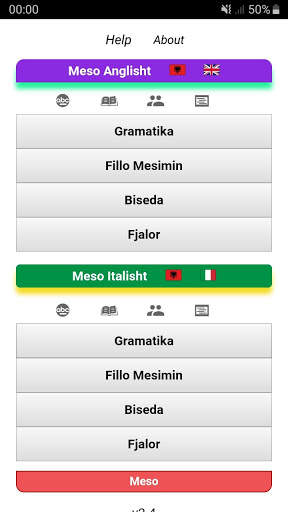 Meso Anglisht & Italisht скриншот 4