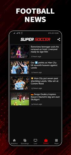 Super Soccer: Live Football TV screenshot 5